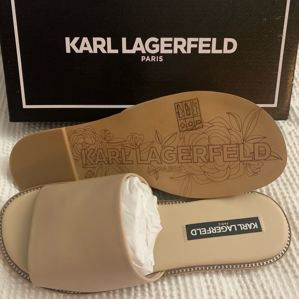 Karl lagerfeld Gloria nude sandals